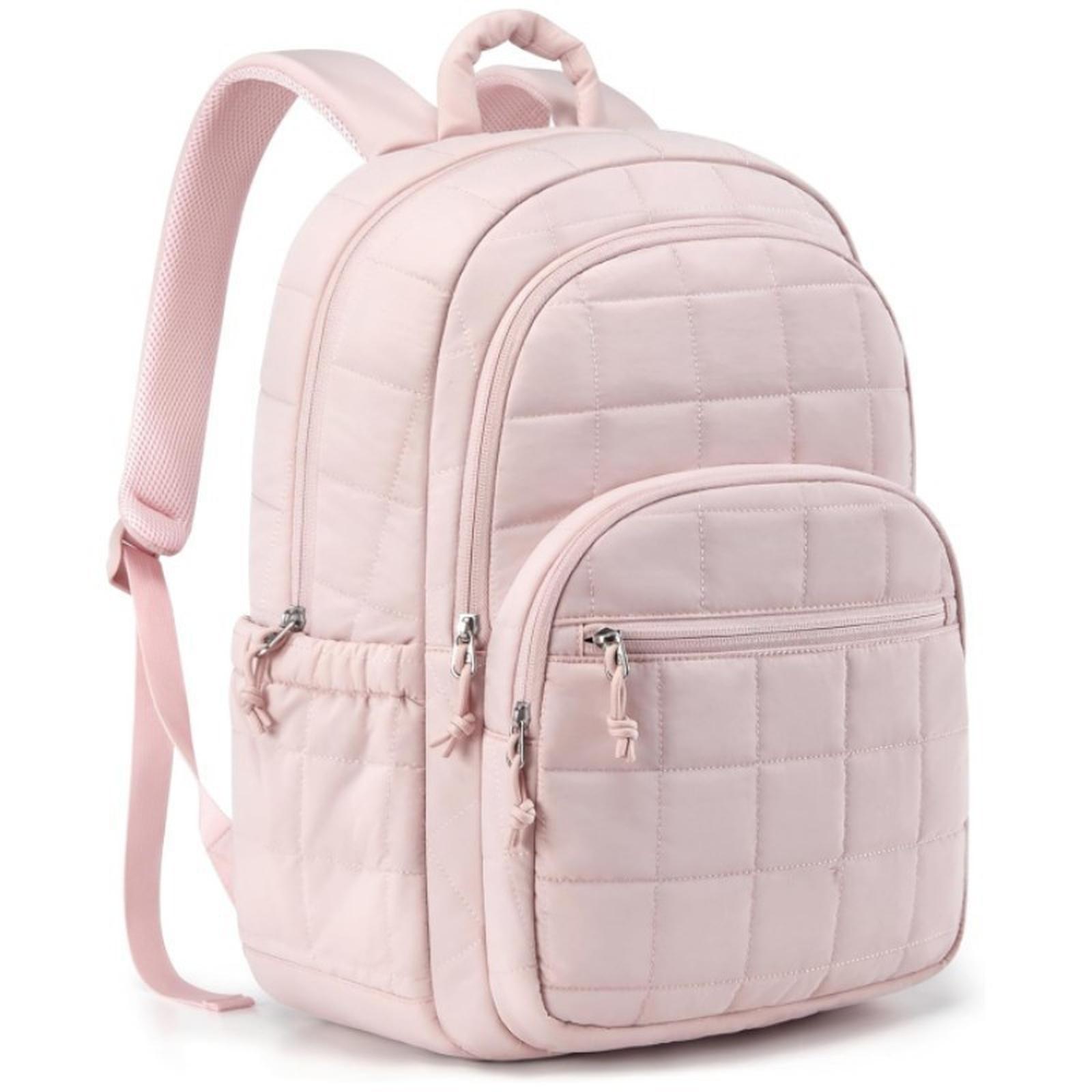 College Backpack Quilted Casual Daypack School Backpack for Teens Girls Women Students One Size рожевий
College Backpack Quilted Casual Daypack School Backpack for Teens Girls Women Students One Size рожевий