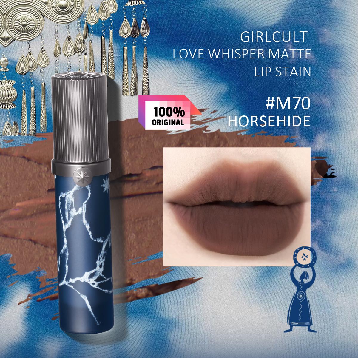 Girlcult Love Whisper Матовый тинт для губ 3,8 мл/0,13 жидк. унц. (3 варианта цвета)
Girlcult Love Whisper Матовый тинт для губ 3,8 мл/0,13 жидк. унц. (3 варианта цвета)