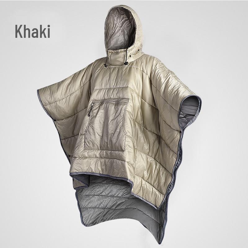 Outdoor Thickened Hooded Camping Cloak - Warm, Cold-Proof, Solid Color Adult Sleeping Bag 200x140 cm
Outdoor Thickened Hooded Camping Cloak - Warm, Cold-Proof, Solid Color Adult Sleeping Bag 200x140 cm