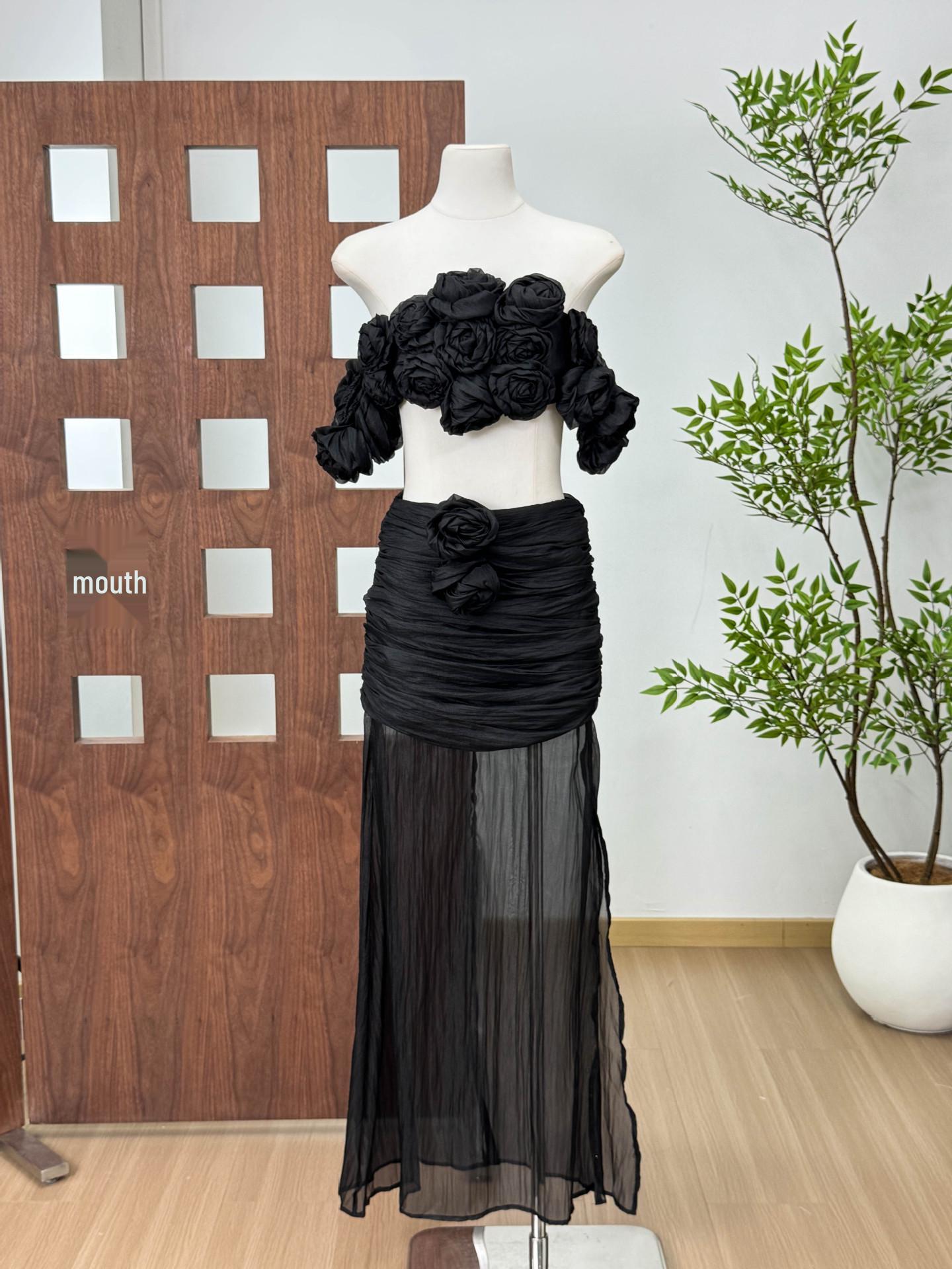 Vietnam Floral Strapless Slimming Waist-Cinched Half Skirt – Holiday Resort Seaside Photography Large чорний
Vietnam Floral Strapless Slimming Waist-Cinched Half Skirt – Holiday Resort Seaside Photography Large чорний
