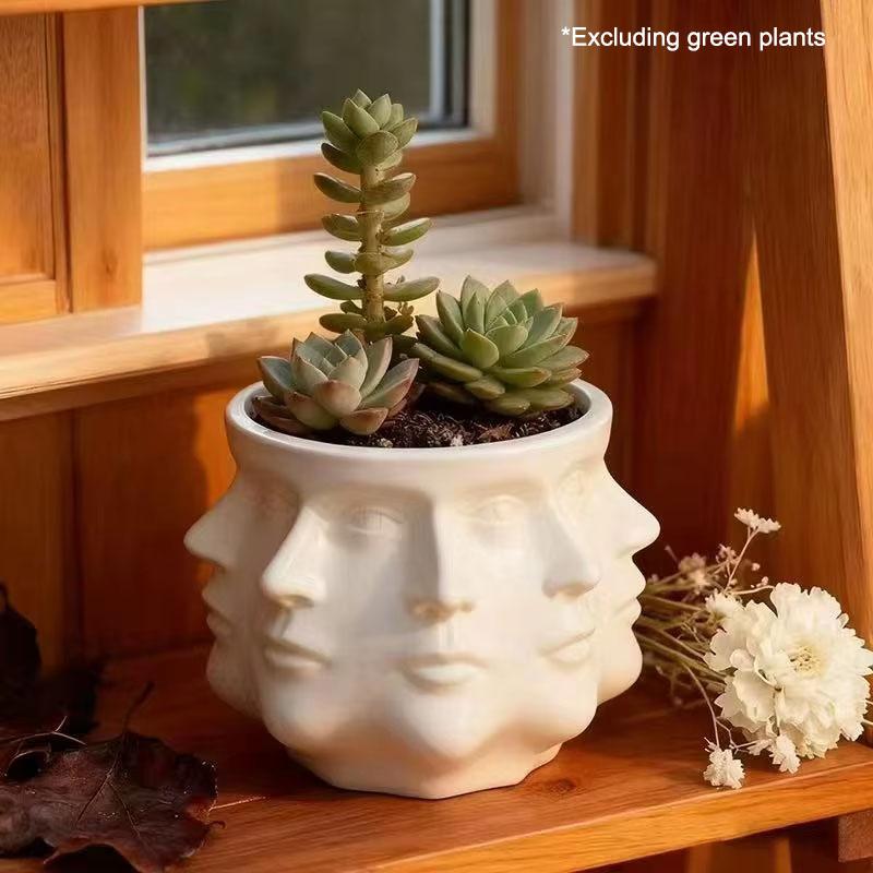 Abstract Multi-Faceted Flower Pot Creatively Unique Succulent Potted Indoor Garden Balcony Outdoor Decoration Gift for Friends
Abstract Multi-Faceted Flower Pot Creatively Unique Succulent Potted Indoor Garden Balcony Outdoor Decoration Gift for Friends