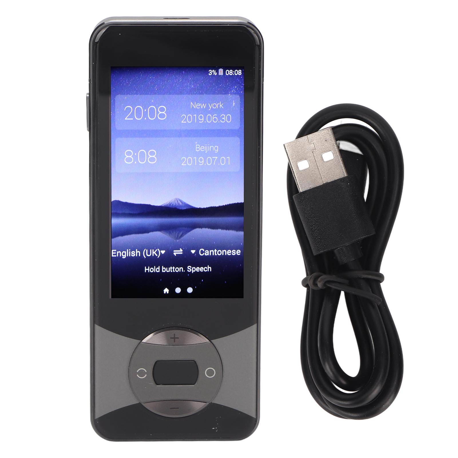 W10 Language Translator Устройство Поддержка WiFi Bluetooth 127 языков Многонаправленный перевод серый
W10 Language Translator Устройство Поддержка WiFi Bluetooth 127 языков Многонаправленный перевод серый