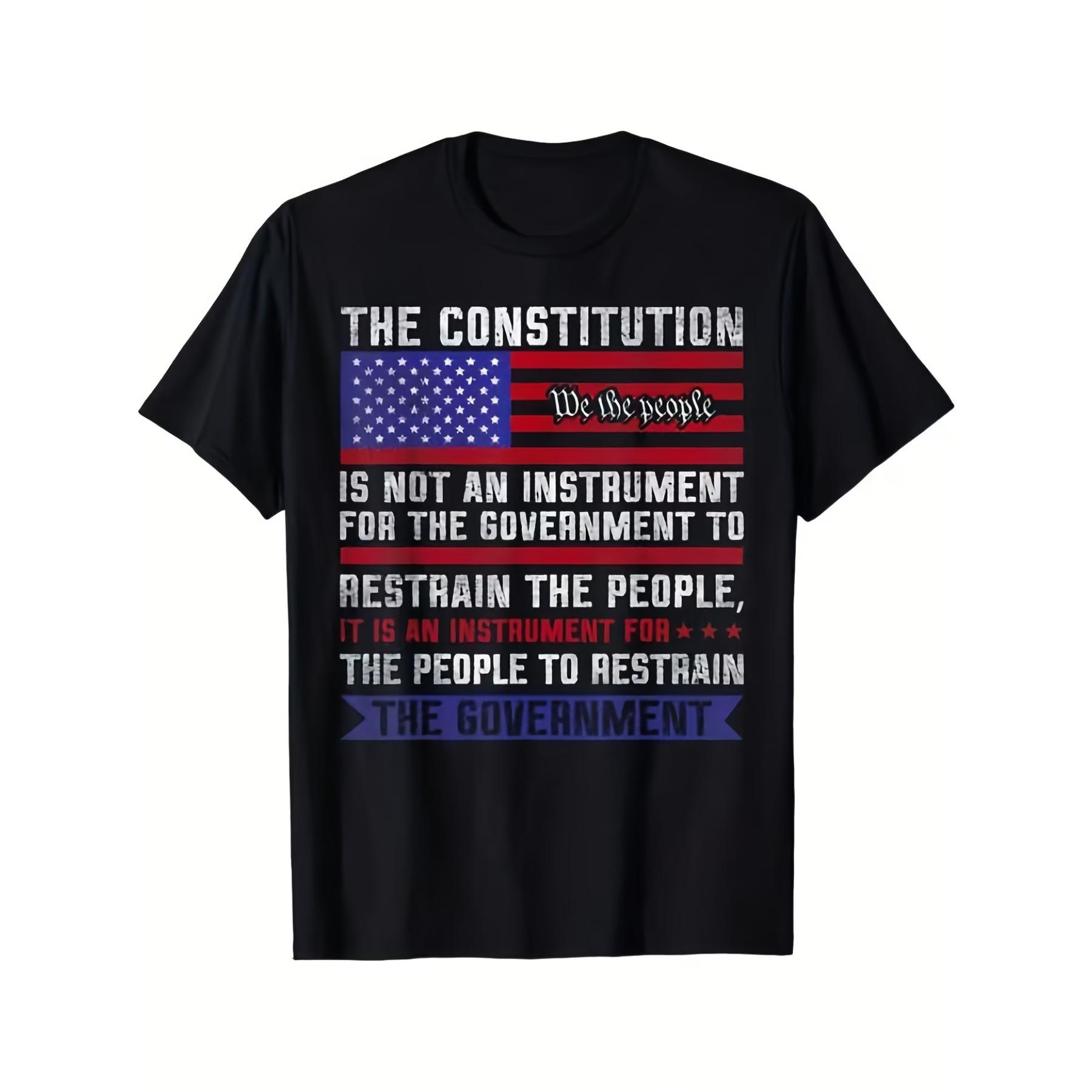 Men s & Vintage US Constitution T-Shirt Soft Breathable Crew Neck Tee with Constitution Document Graphic Print, Unisex Casual Shirt XXL чорний
Men s & Vintage US Constitution T-Shirt Soft Breathable Crew Neck Tee with Constitution Document Graphic Print, Unisex Casual Shirt XXL чорний