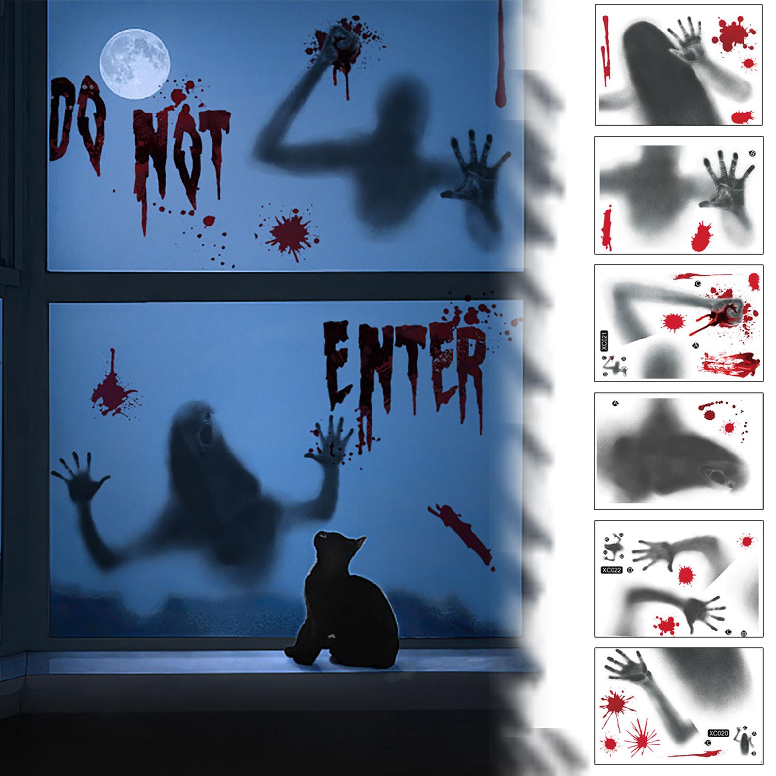 Halloween Window Clings Window Decoration Glass Stickers Static Double-Side Removable Window Sticker
Halloween Window Clings Window Decoration Glass Stickers Static Double-Side Removable Window Sticker