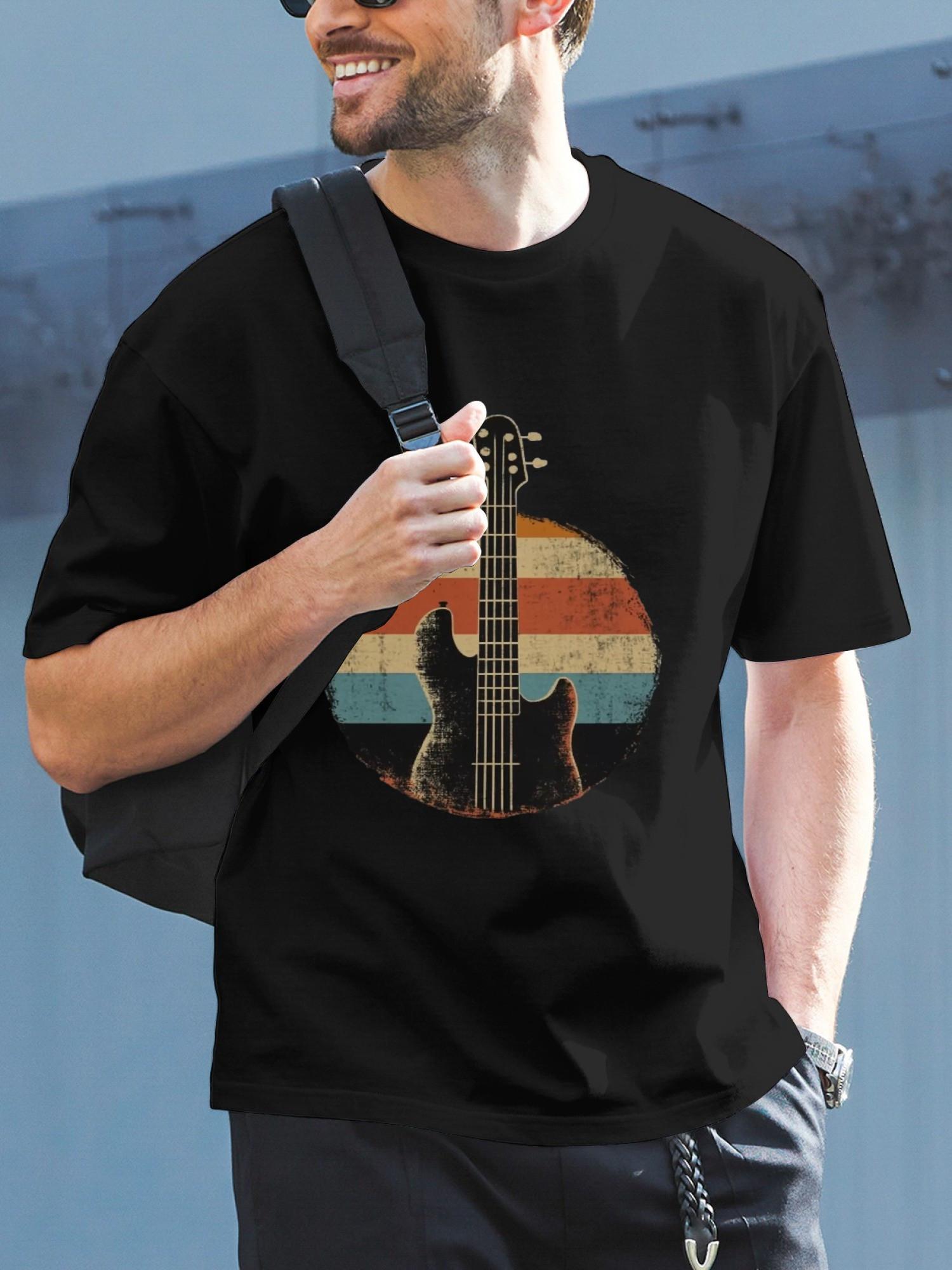 1pc Retro Bass Guitar Vintage Badge T-shirt - 180g Cotton Crew Neck Short Sleeve XXL
1pc Retro Bass Guitar Vintage Badge T-shirt - 180g Cotton Crew Neck Short Sleeve XXL