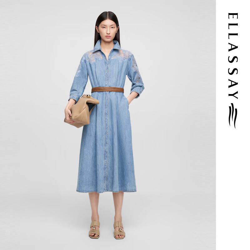 ELLASSAY 2025 Spring Denim Midi Dress S
ELLASSAY 2025 Spring Denim Midi Dress S