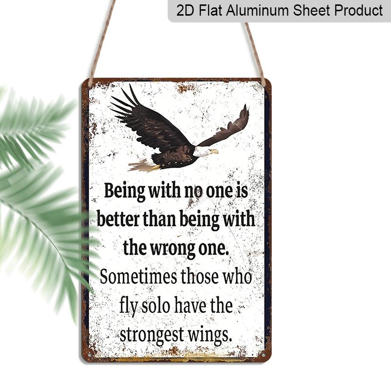 2D Flat Metal Sign, Eagle Soaring Inspirational Wall Art, This Stylish Art Wall Decoration Is A Humorous Aluminium Plaque Gift, Suitable for Your 20*30cm
2D Flat Metal Sign, Eagle Soaring Inspirational Wall Art, This Stylish Art Wall Decoration Is A Humorous Aluminium Plaque Gift, Suitable for Your 20*30cm