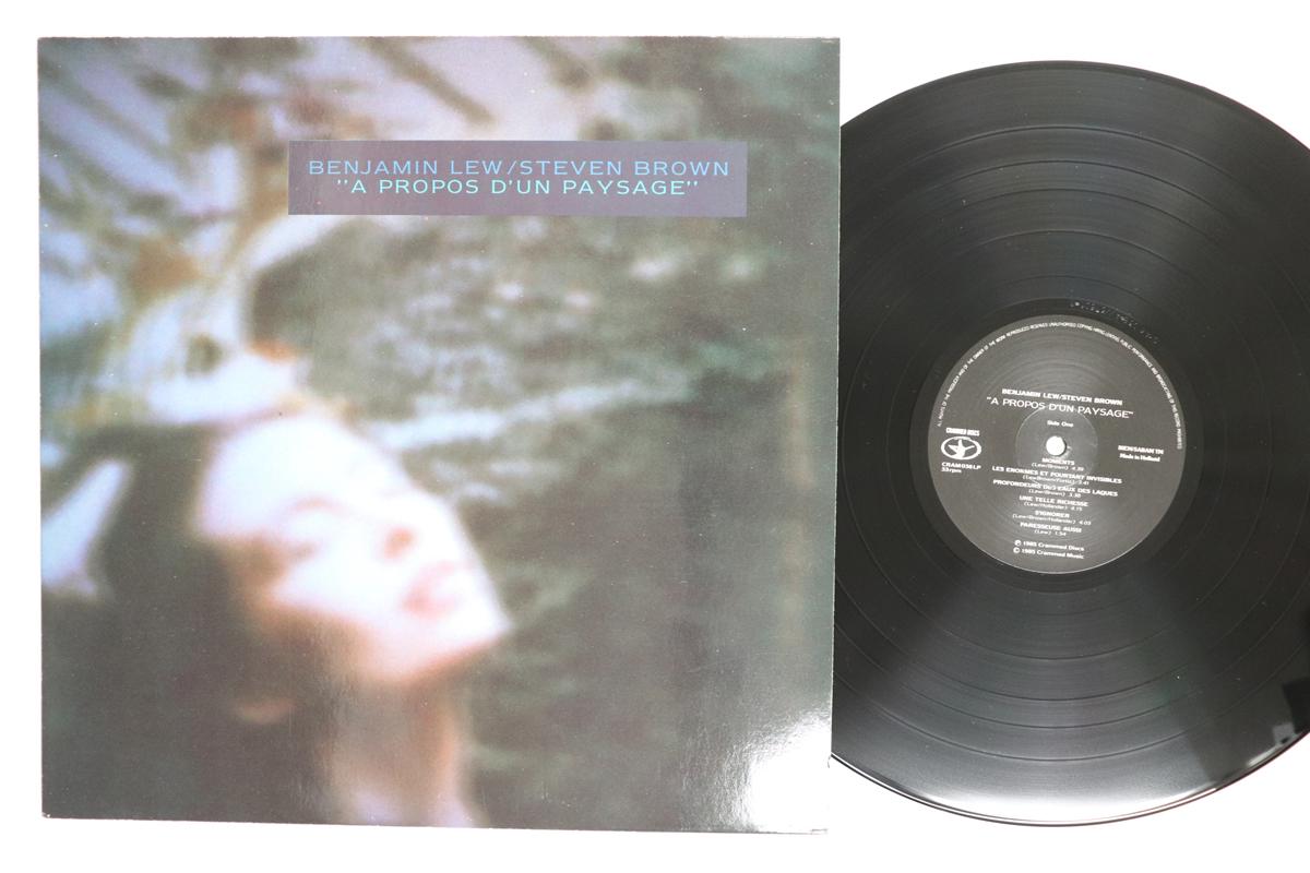 LP Record BENJAMIN LEW STEVEN BROWN A Propos Dun Paysage CRAM038LP CRAMMED DISCS 1985 Belgium Rock Used
LP Record BENJAMIN LEW STEVEN BROWN A Propos Dun Paysage CRAM038LP CRAMMED DISCS 1985 Belgium Rock Used