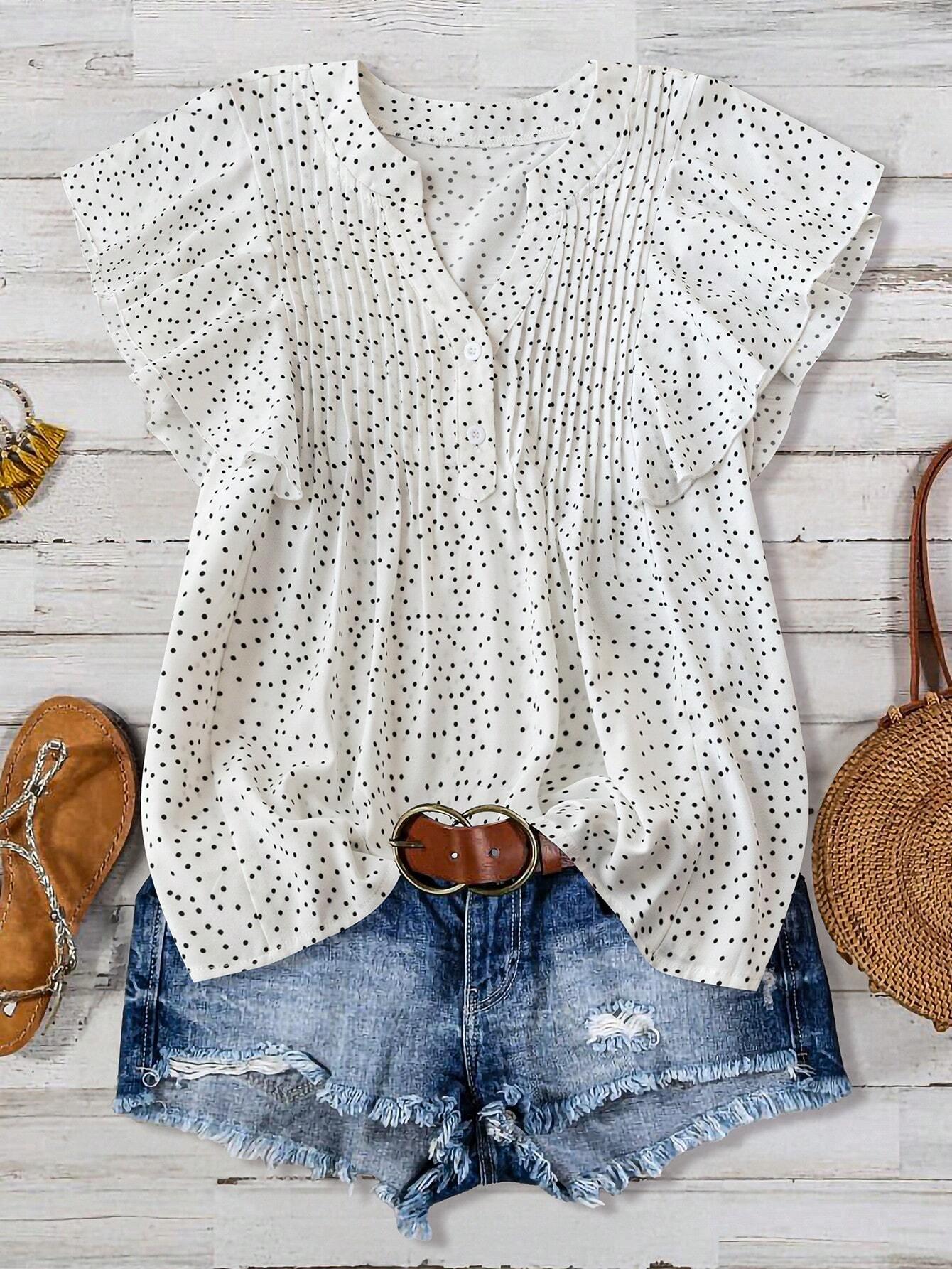 Chiffon Princess Sleeve V-Neck Top - Popular in Southeast Asia Medium білий
Chiffon Princess Sleeve V-Neck Top - Popular in Southeast Asia Medium білий