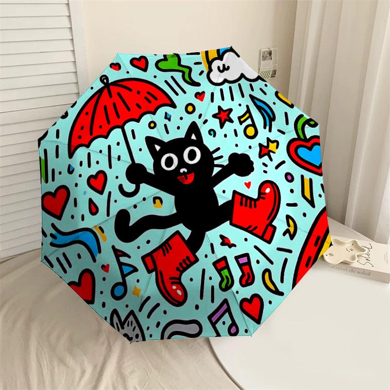 1PC rainbow umbrella Umbrella-8-Rib Reinforced, Automatic Open, Lightweight & Durable, Cute Fashion Accessory for Outdoor, P2656
1PC rainbow umbrella Umbrella-8-Rib Reinforced, Automatic Open, Lightweight & Durable, Cute Fashion Accessory for Outdoor, P2656