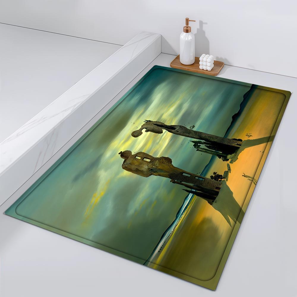 Door Mat Bedside Entrance Bath Art Floor Decoration Corridor S-Salvador Door Mat Carpet Realism Living Room Dalí Balcony 40cm x 60cm
Door Mat Bedside Entrance Bath Art Floor Decoration Corridor S-Salvador Door Mat Carpet Realism Living Room Dalí Balcony 40cm x 60cm