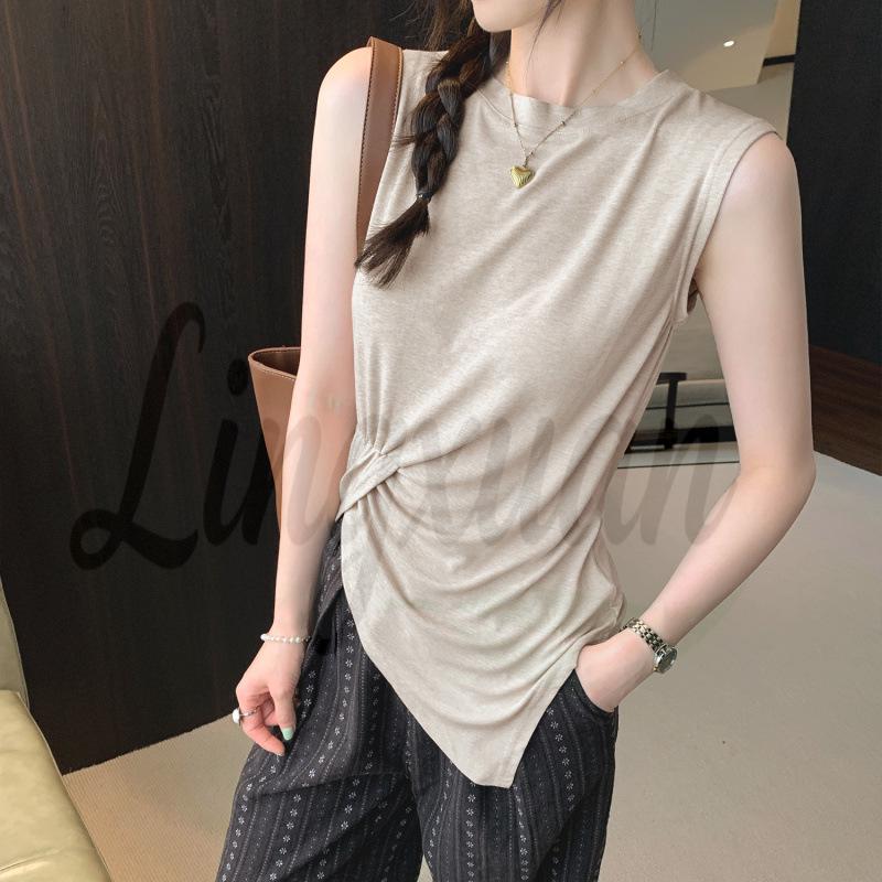Elegant High-End Sleeveless Camisole for Women - Stunning 2026 Summer Top L
Elegant High-End Sleeveless Camisole for Women - Stunning 2026 Summer Top L