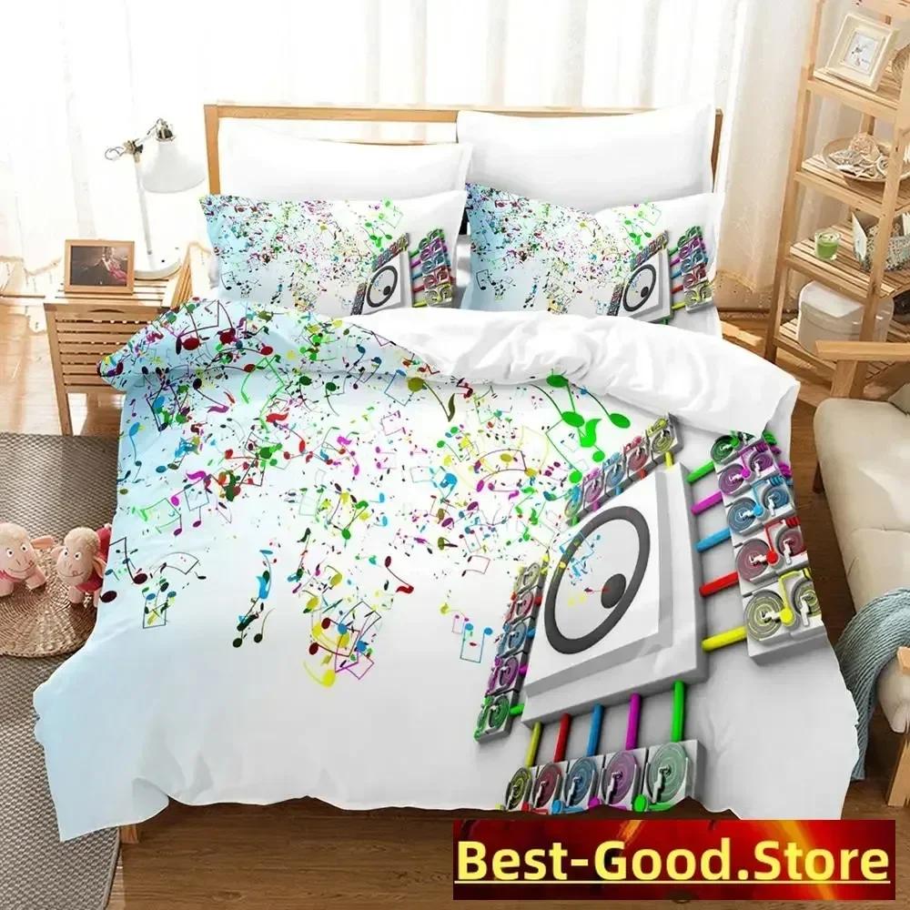 Personality Music DJ Rock Beding Set Printed Bed Linen Set With Pilowcase Bed Soft Duvet Cover Single Double Quen Super King-Sized Dimensionsd 135*200cm Eu-Single
Personality Music DJ Rock Beding Set Printed Bed Linen Set With Pilowcase Bed Soft Duvet Cover Single Double Quen Super King-Sized Dimensionsd 135*200cm Eu-Single