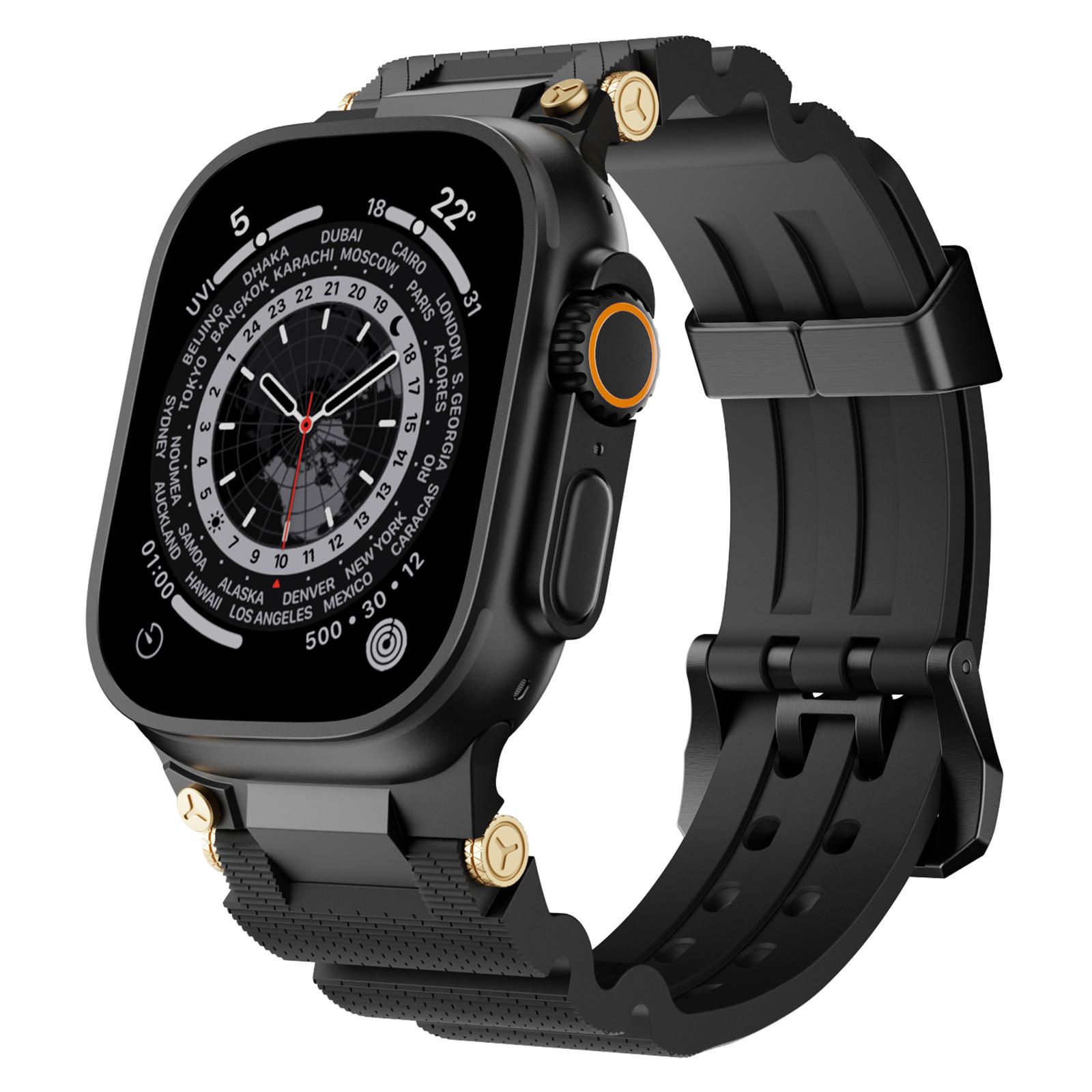 Silicone Strap for Apple Watch Series 10 46mm/Ultra 2 Ultra 49mm/9 8 7 45mm/SE (2023) SE (2022) SE 6 5 4 44mm/3 2 1 42mm with Black Buckle Orange
Silicone Strap for Apple Watch Series 10 46mm/Ultra 2 Ultra 49mm/9 8 7 45mm/SE (2023) SE (2022) SE 6 5 4 44mm/3 2 1 42mm with Black Buckle Orange