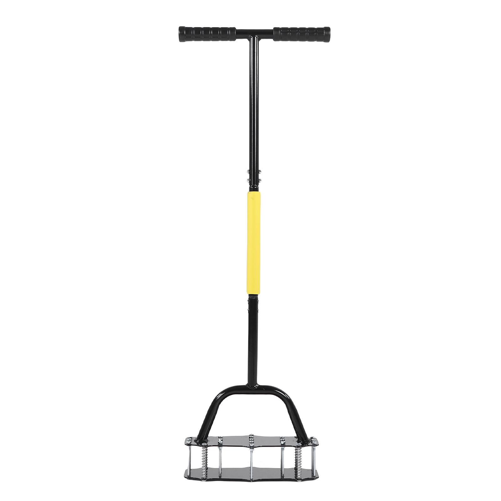 Lawn Aeration Tool, Manual Grass Aerator with 17 Steel Tips and Spring Loaded Automatic Cleaning Design, Reinforced Carbon Steel for Loosening Soil an
Lawn Aeration Tool, Manual Grass Aerator with 17 Steel Tips and Spring Loaded Automatic Cleaning Design, Reinforced Carbon Steel for Loosening Soil an
