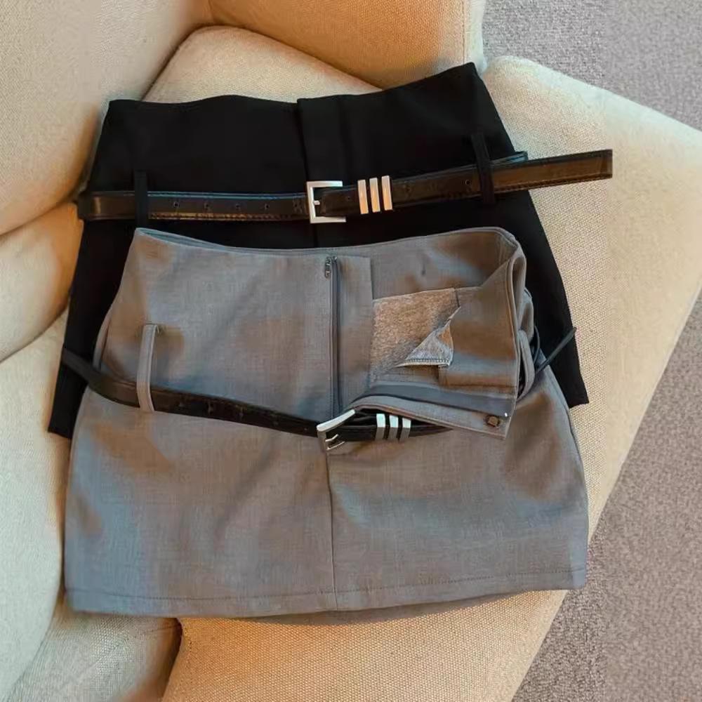 2024 High Waist Grey A-Line Bodycon Skirt - Slimming Design, Summer Style, Anti-Exposure S
2024 High Waist Grey A-Line Bodycon Skirt - Slimming Design, Summer Style, Anti-Exposure S