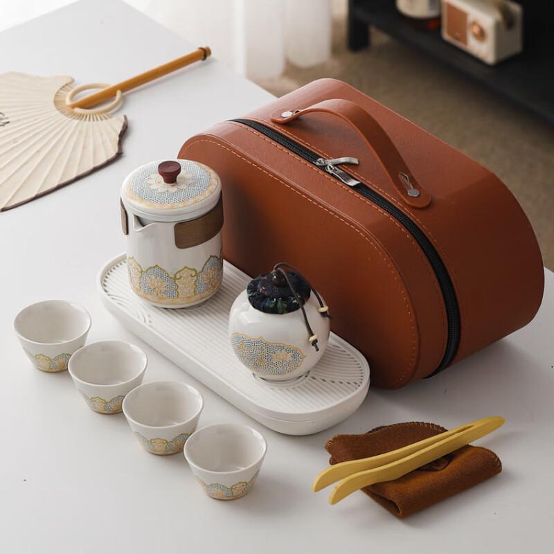 Shangqi Portable Ceramic Travel Tea Set
Shangqi Portable Ceramic Travel Tea Set