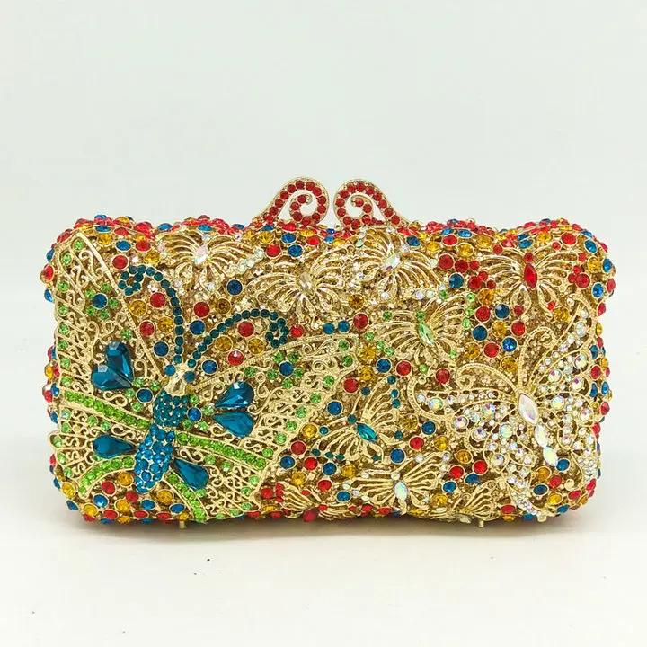 Boutique De FGG Butterflies Clutch Women Evening Minaudiere Bags Wedding Purses Bridal Handbags Ladies Party Crystal Clutch Bag Small Clutch
Boutique De FGG Butterflies Clutch Women Evening Minaudiere Bags Wedding Purses Bridal Handbags Ladies Party Crystal Clutch Bag Small Clutch