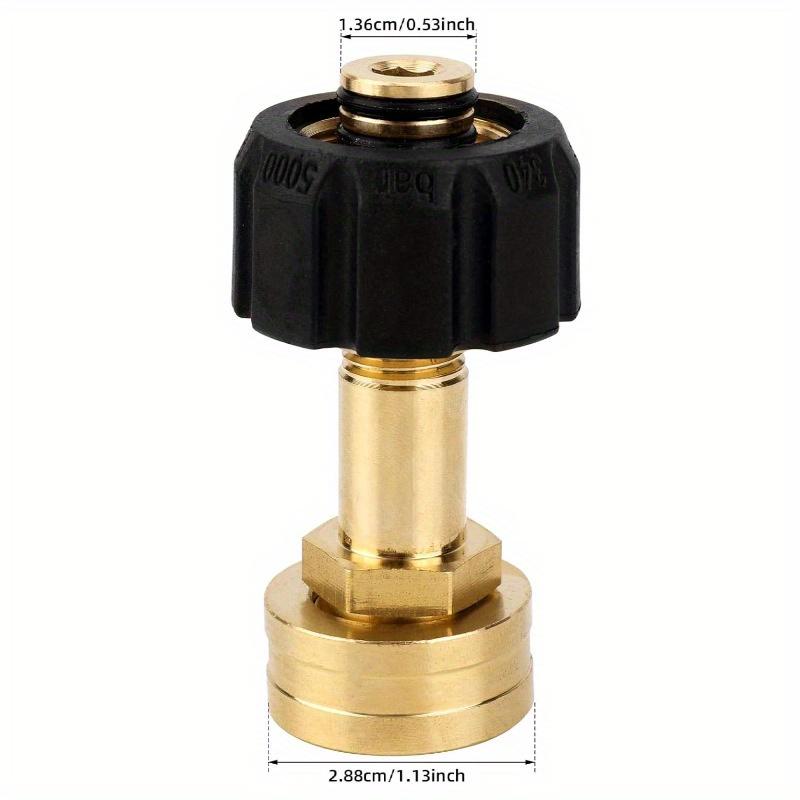 1PC Hose Adapter, Durable Brass Female to Female Fitting for Garden Hose, Pressure Washer Adapter золотистый
1PC Hose Adapter, Durable Brass Female to Female Fitting for Garden Hose, Pressure Washer Adapter золотистый