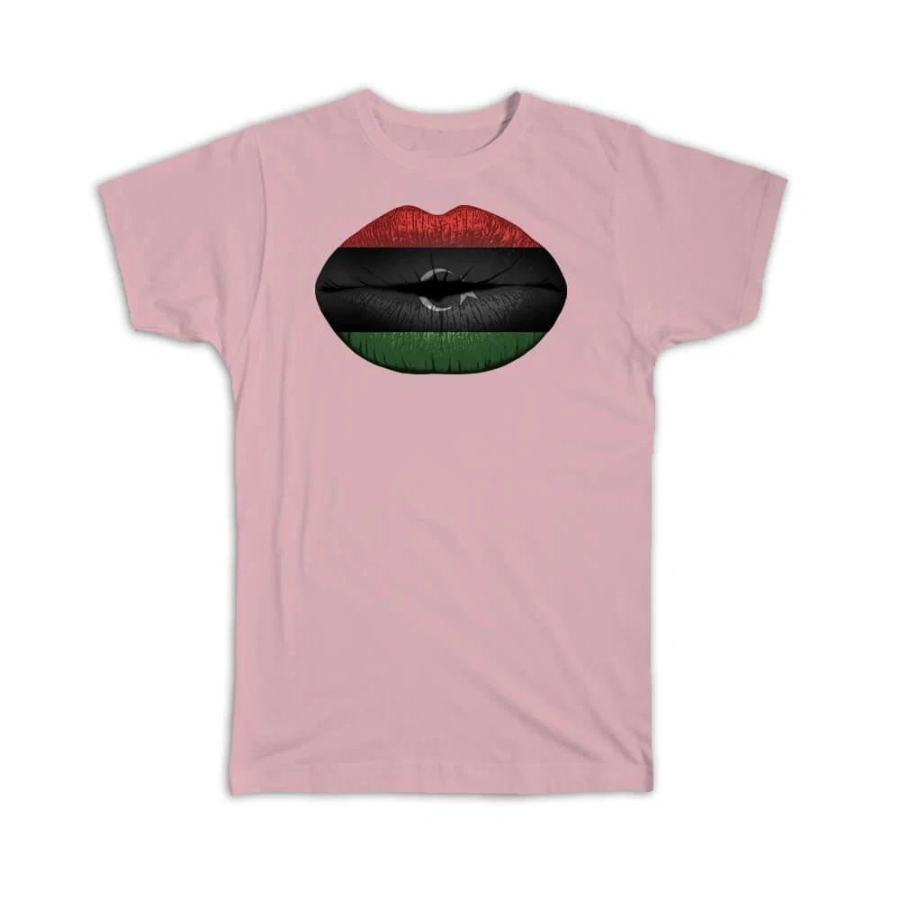 Gift T-Shirt : Lips Lybian Flag Lybia Expat Country For Her Women Woman Feminine 2XL
Gift T-Shirt : Lips Lybian Flag Lybia Expat Country For Her Women Woman Feminine 2XL