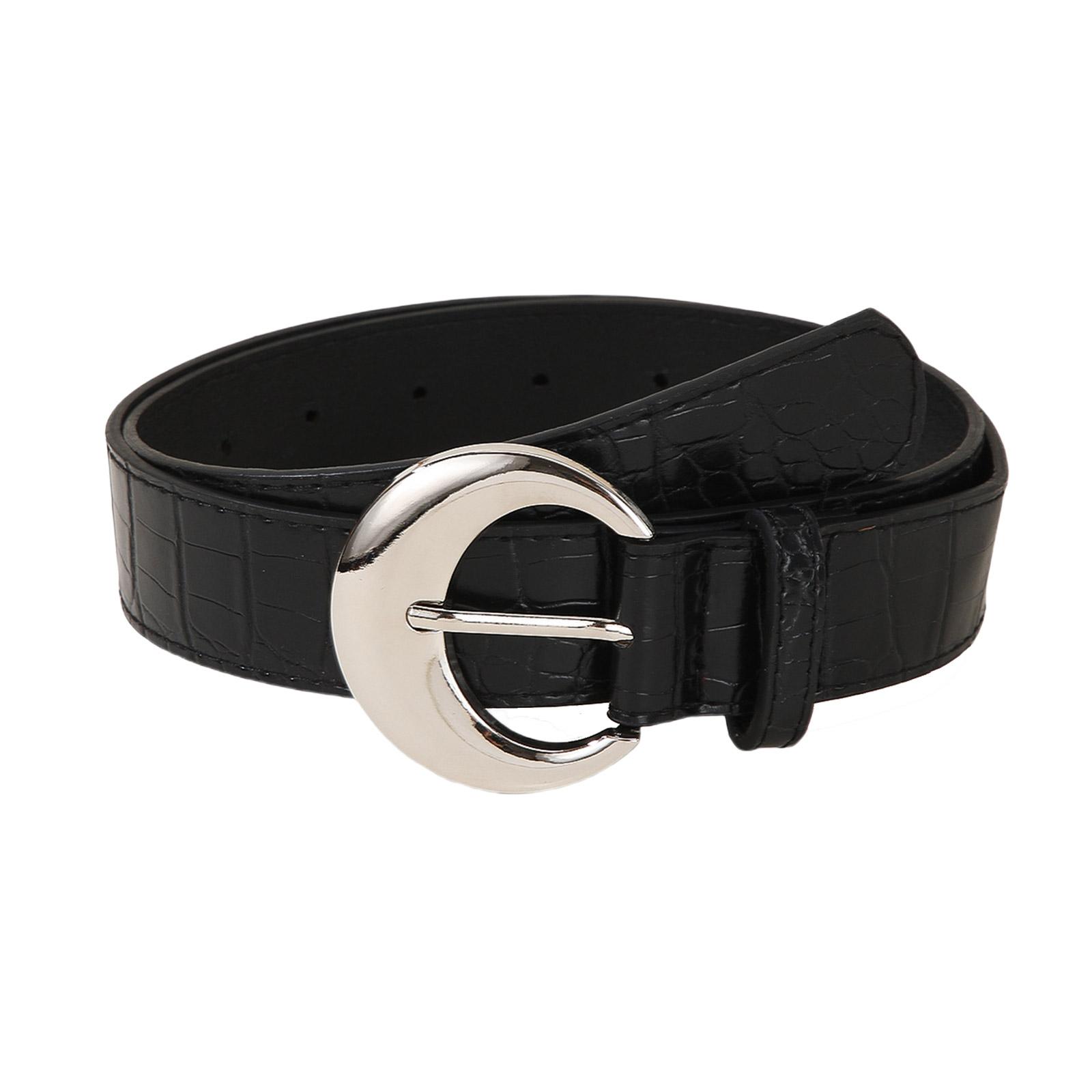 Casual Waist Belt Cresent Buckle Punk Chain Costume Belt for Wrap Dress Waist Belt for Suit Skirt Jeans Jewelry чёрный
Casual Waist Belt Cresent Buckle Punk Chain Costume Belt for Wrap Dress Waist Belt for Suit Skirt Jeans Jewelry чёрный