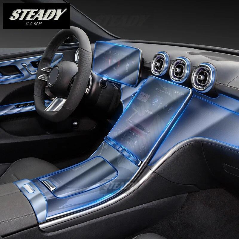 For Mercedes-Benz C-Class W206 -Car Interior Center Console Transparent TPU Protective Film Anti-scratch Accessorie
For Mercedes-Benz C-Class W206 -Car Interior Center Console Transparent TPU Protective Film Anti-scratch Accessorie