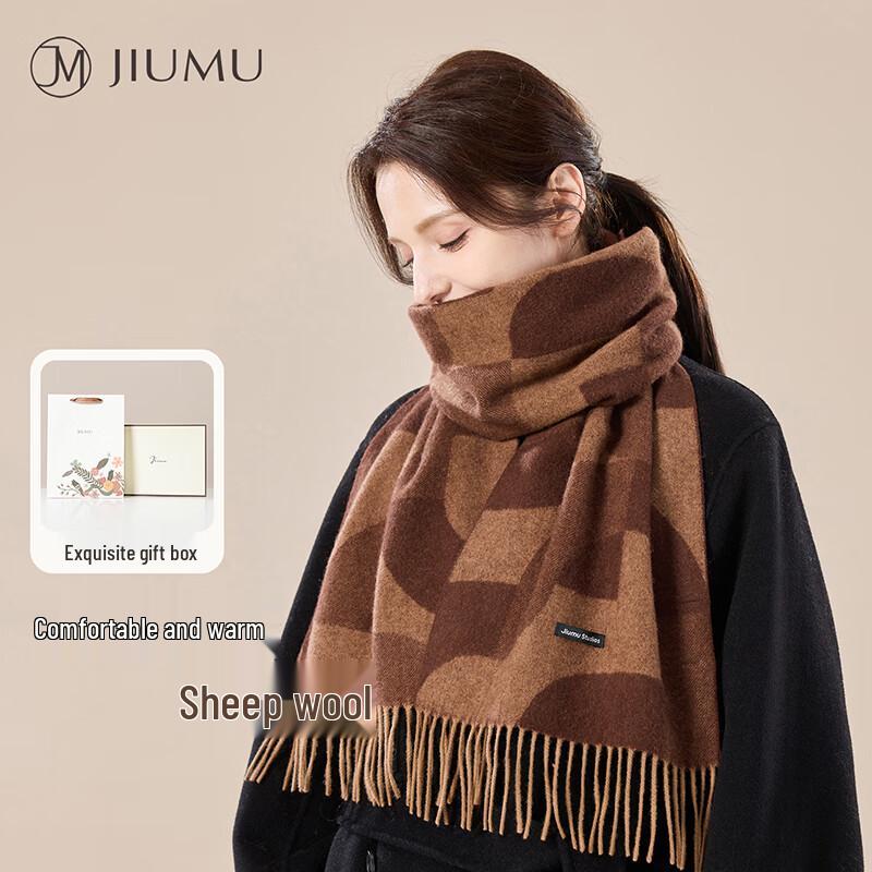 JIUMU Women s 100% Wool Scarf and Shawl One Size
JIUMU Women s 100% Wool Scarf and Shawl One Size