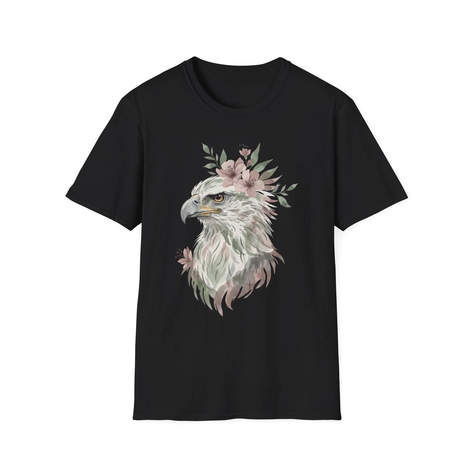 Eagle Floral Watercolor Nature Black Tee Boho Aesthetic Graphic T-Shirt M
Eagle Floral Watercolor Nature Black Tee Boho Aesthetic Graphic T-Shirt M