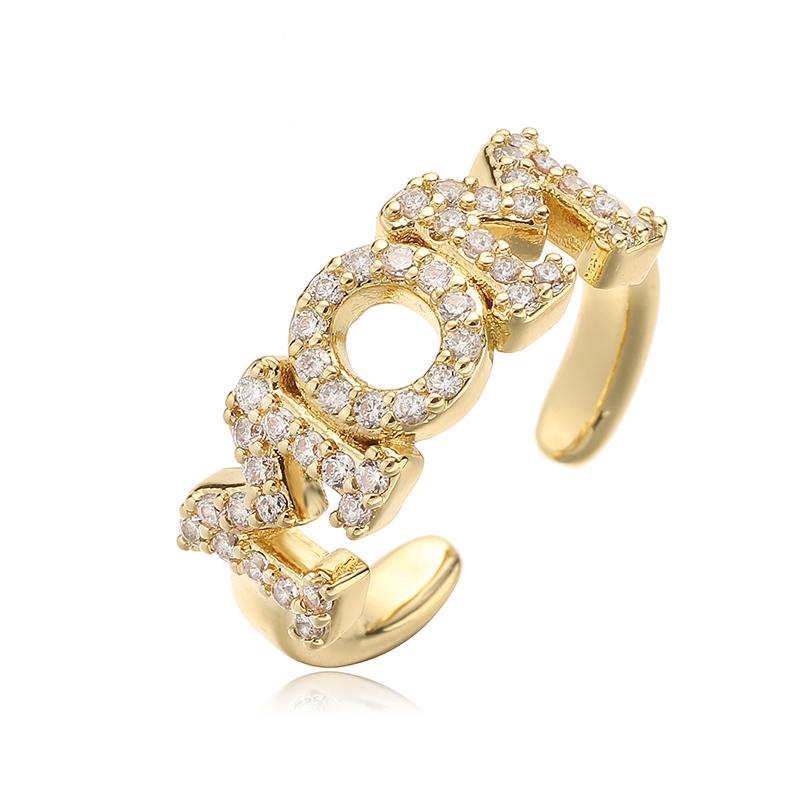 HECHENG, MOMO Letter Ring 18K Golden Plated with CZ Stone Simple And Elegant Women s Birthday Zircon Gift 1 Pcs resizable
HECHENG, MOMO Letter Ring 18K Golden Plated with CZ Stone Simple And Elegant Women s Birthday Zircon Gift 1 Pcs resizable