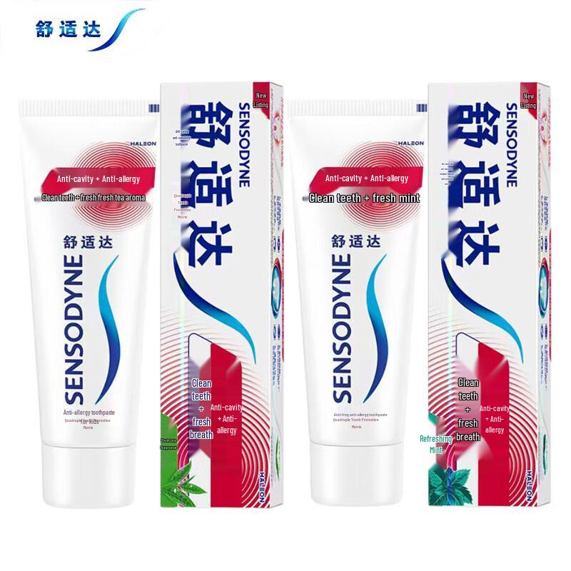 Sensodyne Anti-Cavity & Sensitivity Relief Toothpaste Twin Pack
Sensodyne Anti-Cavity & Sensitivity Relief Toothpaste Twin Pack