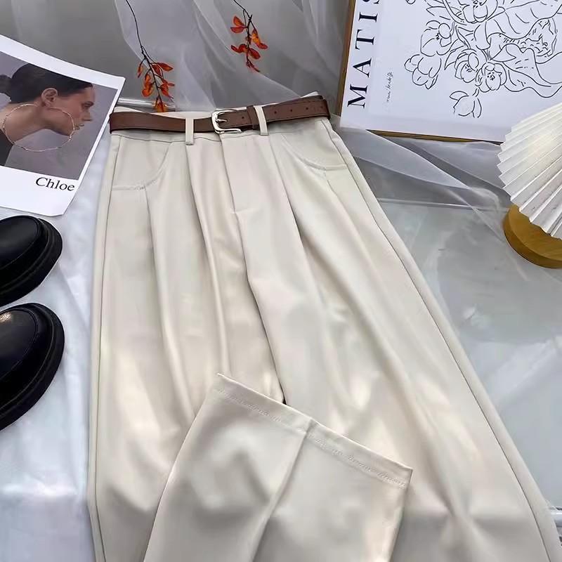 Elegant Women s High Waisted Suits Pants Spring Summer Solid Colors Trousers with Pockets Casual Office Lady Pants XXL
Elegant Women s High Waisted Suits Pants Spring Summer Solid Colors Trousers with Pockets Casual Office Lady Pants XXL