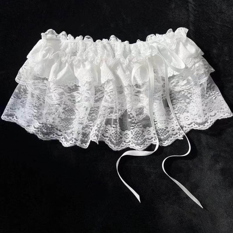Korean Fashion Lace Irregular Skirt Curtain White Flowers Lace Mesh Halfbody Skirt Women Summer Bottoms Jeans Decorative Hemline
Korean Fashion Lace Irregular Skirt Curtain White Flowers Lace Mesh Halfbody Skirt Women Summer Bottoms Jeans Decorative Hemline
