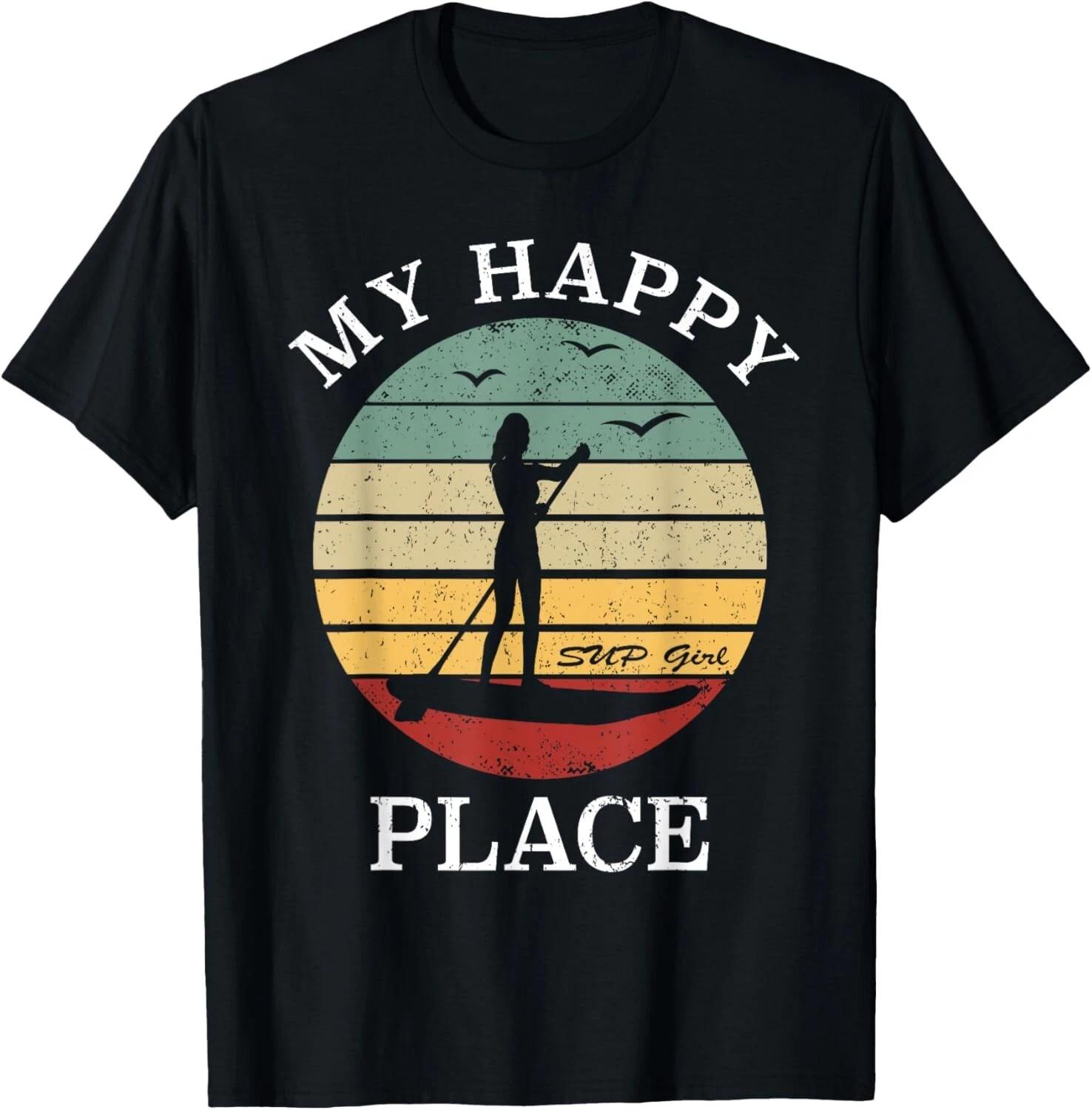 SUP Girl My Happy Place - Water Sports Stand Up Paddle Board Gift Unisex T-Shirt XL
SUP Girl My Happy Place - Water Sports Stand Up Paddle Board Gift Unisex T-Shirt XL