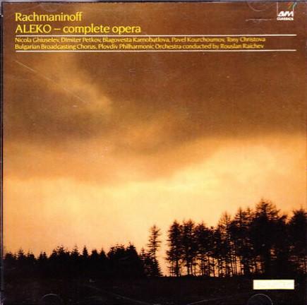 CD RACHMANINOV - Aleko-opera In One Act: Ghiuselev / AVMCD1011 AVM Classics 1988 UK Classical Used
CD RACHMANINOV - Aleko-opera In One Act: Ghiuselev / AVMCD1011 AVM Classics 1988 UK Classical Used
