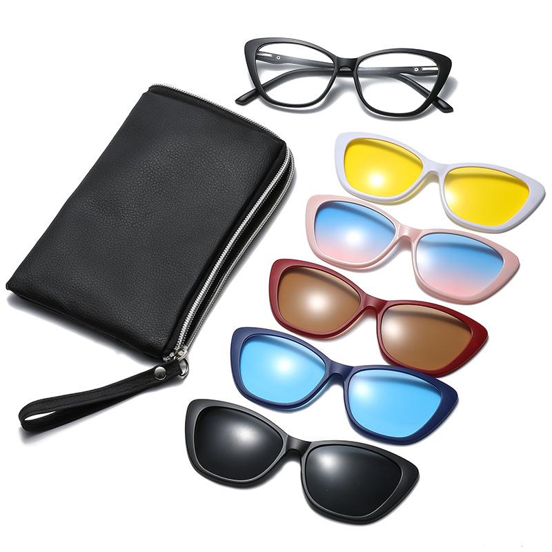 Очки для близорукости, ретро-очки для мужчин и женщин, набор оправ, очки, солнцезащитные очки с магнитным зажимом из пяти частей PC rack
Очки для близорукости, ретро-очки для мужчин и женщин, набор оправ, очки, солнцезащитные очки с магнитным зажимом из пяти частей PC rack