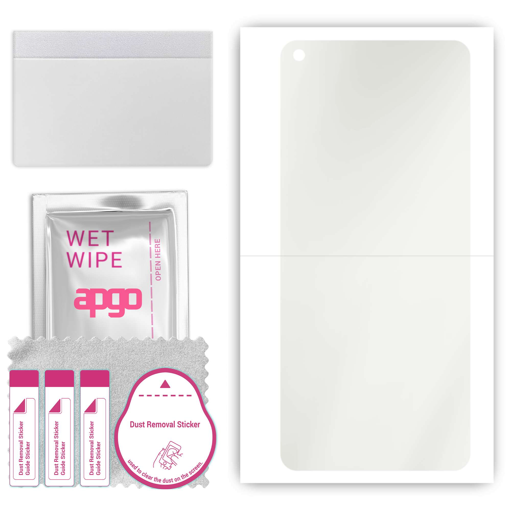apgo Hydrogel Matte Screen Protector for Oppo A95, Hydrogel Film, Flexible, Soft TPU with positioning layer easy installation
apgo Hydrogel Matte Screen Protector for Oppo A95, Hydrogel Film, Flexible, Soft TPU with positioning layer easy installation