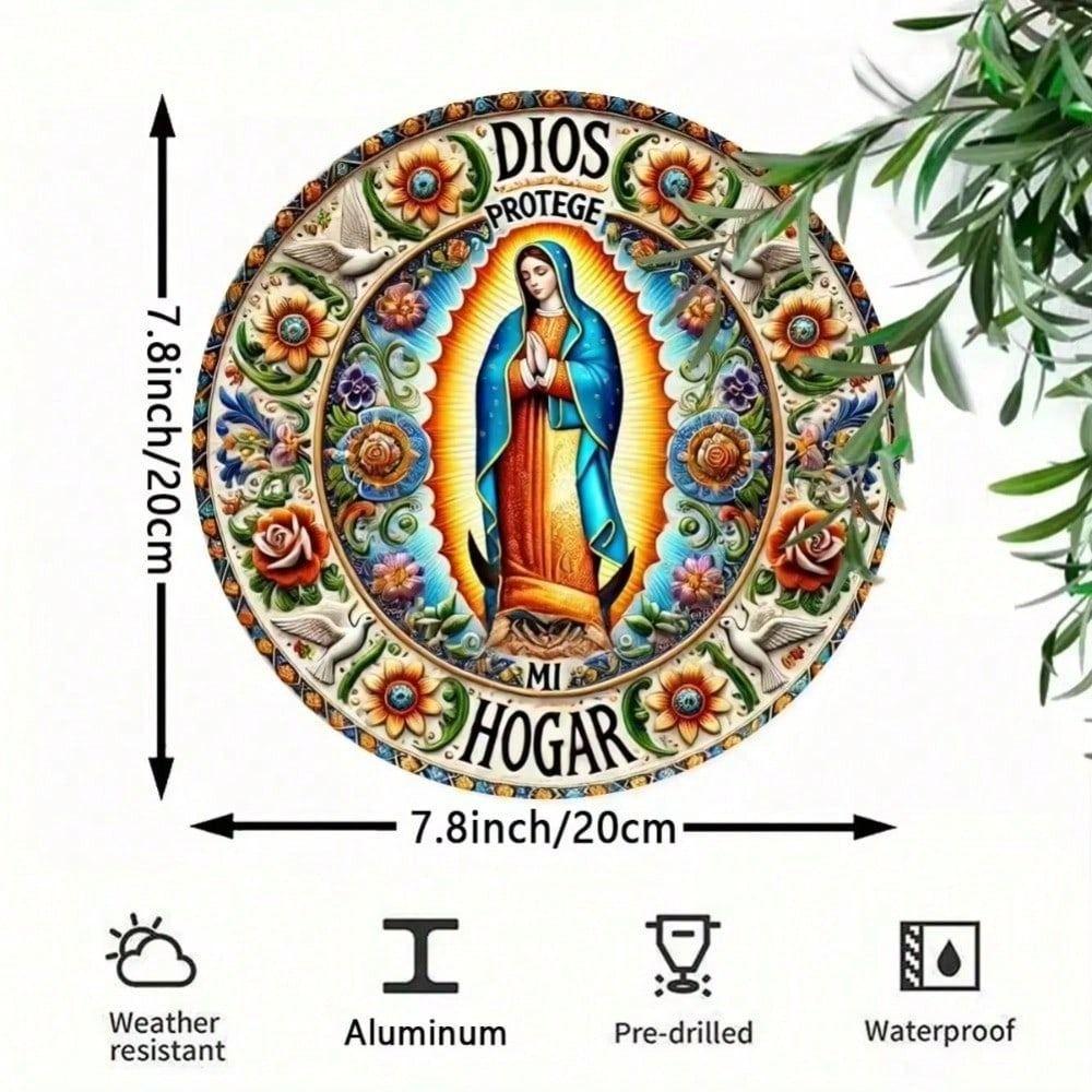 Metal Poster God Keeps My House Spanish Style Wall Art Front Door Sign Living Room Decor
Metal Poster God Keeps My House Spanish Style Wall Art Front Door Sign Living Room Decor