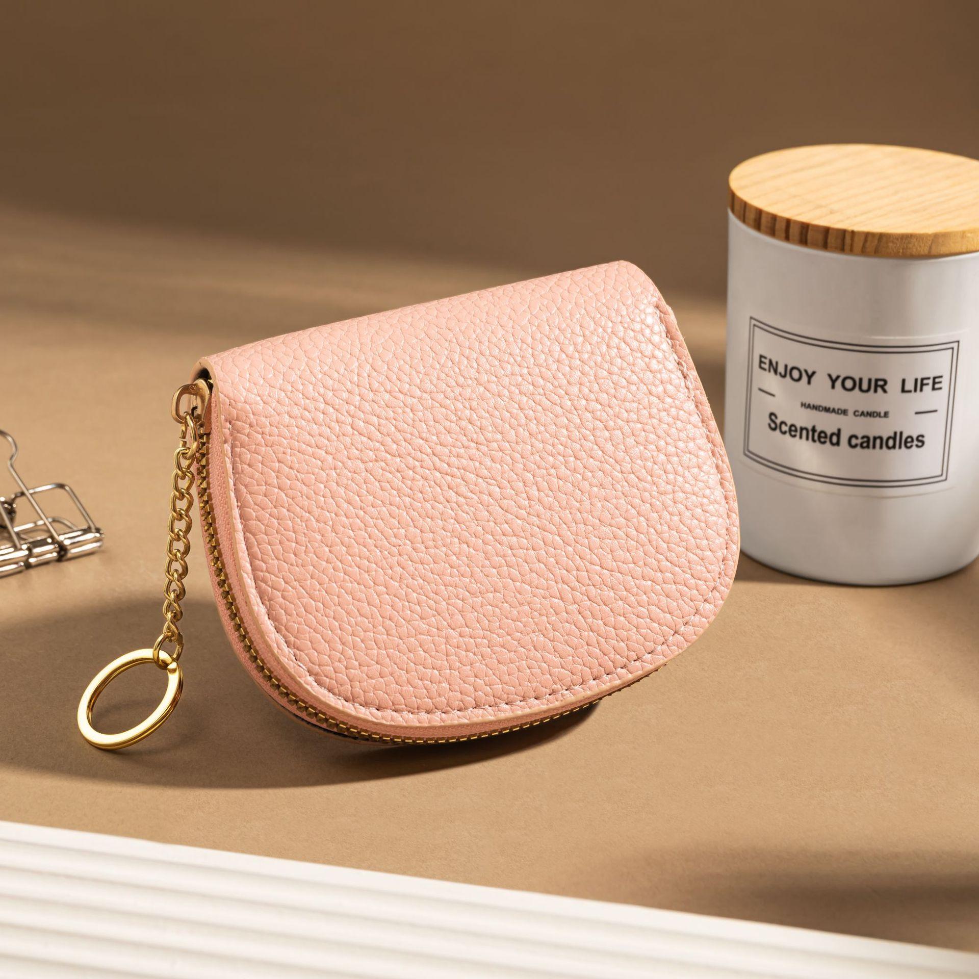 Fashion Shell Semi-circular Organ Card Bag with Key Ring Women s Multi Slot Credit Card Holder ID Card Holder Coin Purse Wallet рожевий
Fashion Shell Semi-circular Organ Card Bag with Key Ring Women s Multi Slot Credit Card Holder ID Card Holder Coin Purse Wallet рожевий