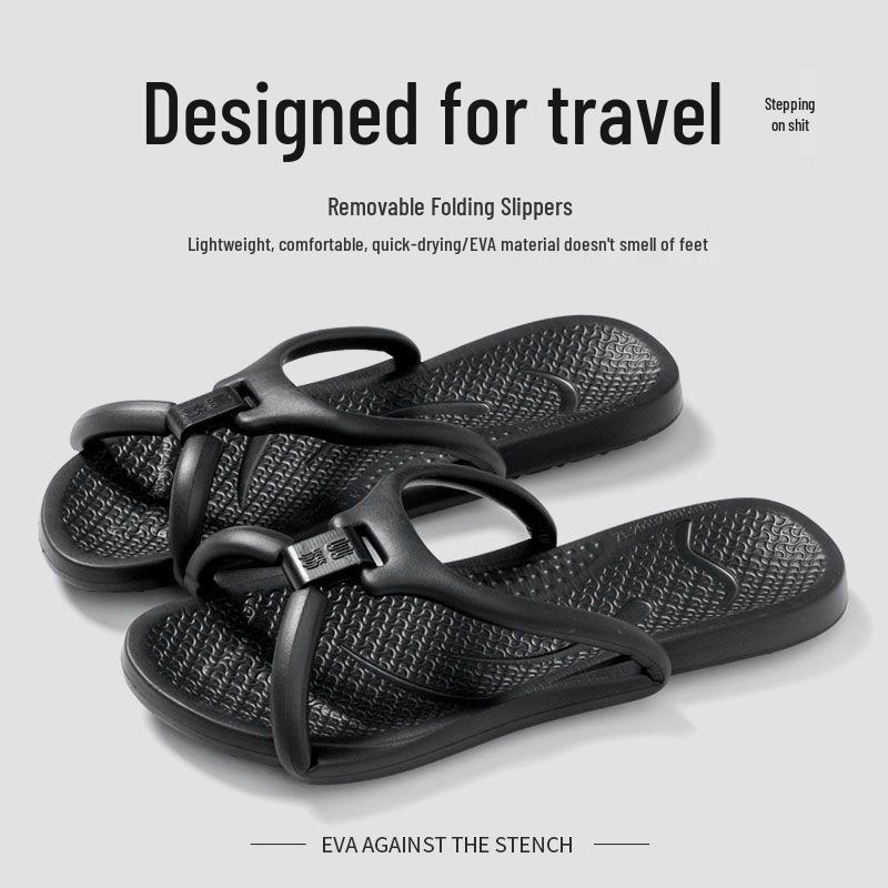 Foldable Non-slip Travel Slippers for Women & Men: Portable, Soft, Disposable - Ideal for Tourism, Business Trips, and Hotels Size 41-42
Foldable Non-slip Travel Slippers for Women & Men: Portable, Soft, Disposable - Ideal for Tourism, Business Trips, and Hotels Size 41-42