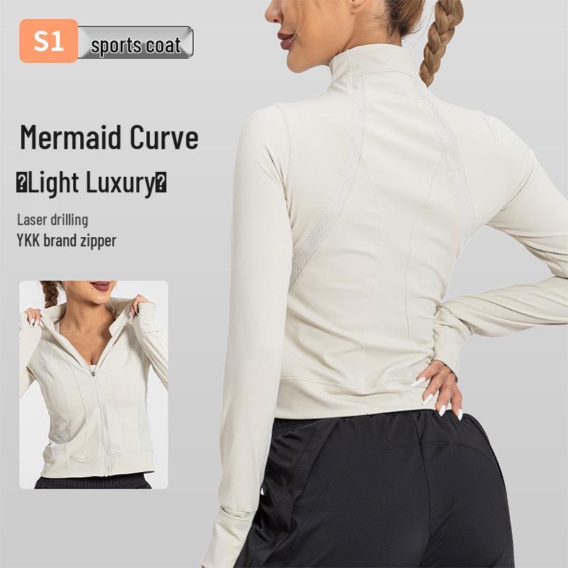 Women s Laser Cutout Mesh Zipper Jacket - Slimming Long Sleeve Yoga & Running Top Large
Women s Laser Cutout Mesh Zipper Jacket - Slimming Long Sleeve Yoga & Running Top Large