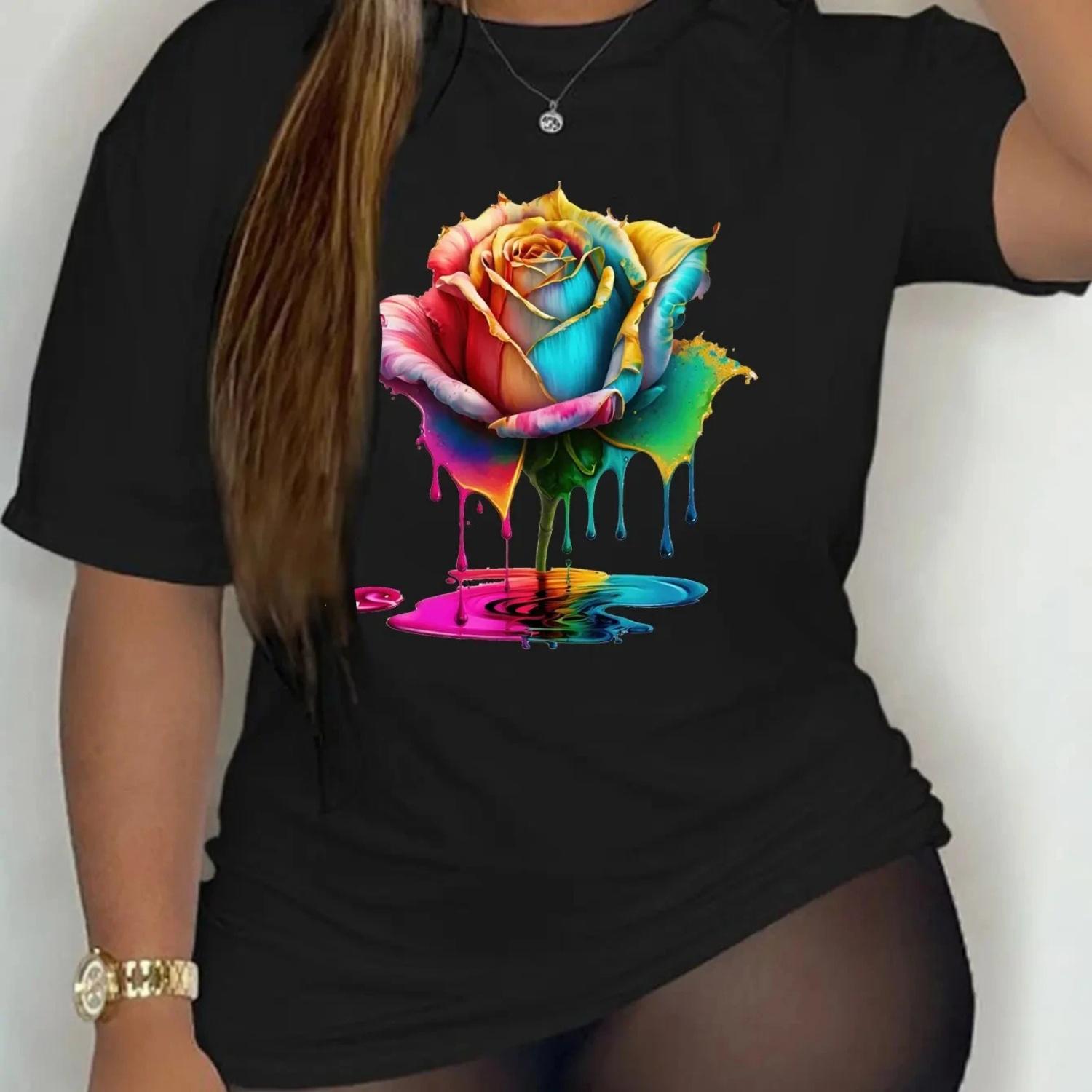 Summer Women s Cotton T-shirt Tops Plus Size Street Casual Short Sleeve T-Shirt Women s O Neck T-Shirt Harajuku Y2K Clothing S чёрный
Summer Women s Cotton T-shirt Tops Plus Size Street Casual Short Sleeve T-Shirt Women s O Neck T-Shirt Harajuku Y2K Clothing S чёрный