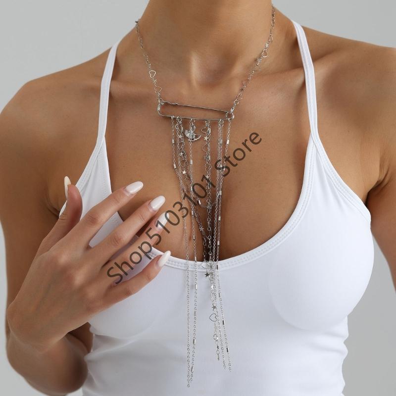 1Pc Love Heart Tassels Pendant Necklace Detachable Brooch Pin For Women Fashion Jewelry CN
1Pc Love Heart Tassels Pendant Necklace Detachable Brooch Pin For Women Fashion Jewelry CN