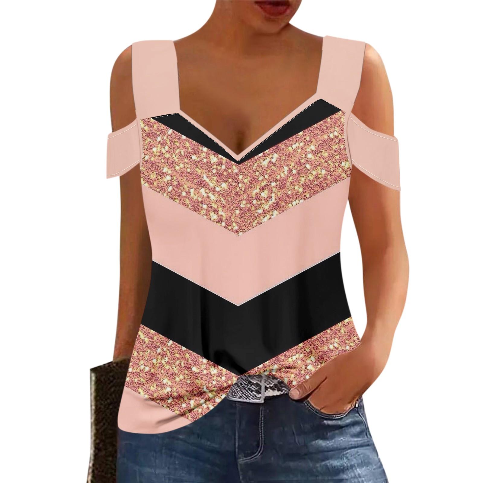 Женские повседневные топы без бретелек, футболка с v-образным вырезом и короткими рукавами, топы с принтом L розовый
Женские повседневные топы без бретелек, футболка с v-образным вырезом и короткими рукавами, топы с принтом L розовый