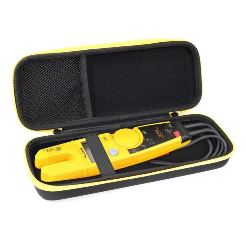 Чехол для переноски, совместимый с Fluke T5-1000/T5-600, тестер непрерывности электрического напряжения, ударопрочный, портативный, дорожный, сумка для хранения жёлтый/чёрный
Чехол для переноски, совместимый с Fluke T5-1000/T5-600, тестер непрерывности электрического напряжения, ударопрочный, портативный, дорожный, сумка для хранения жёлтый/чёрный