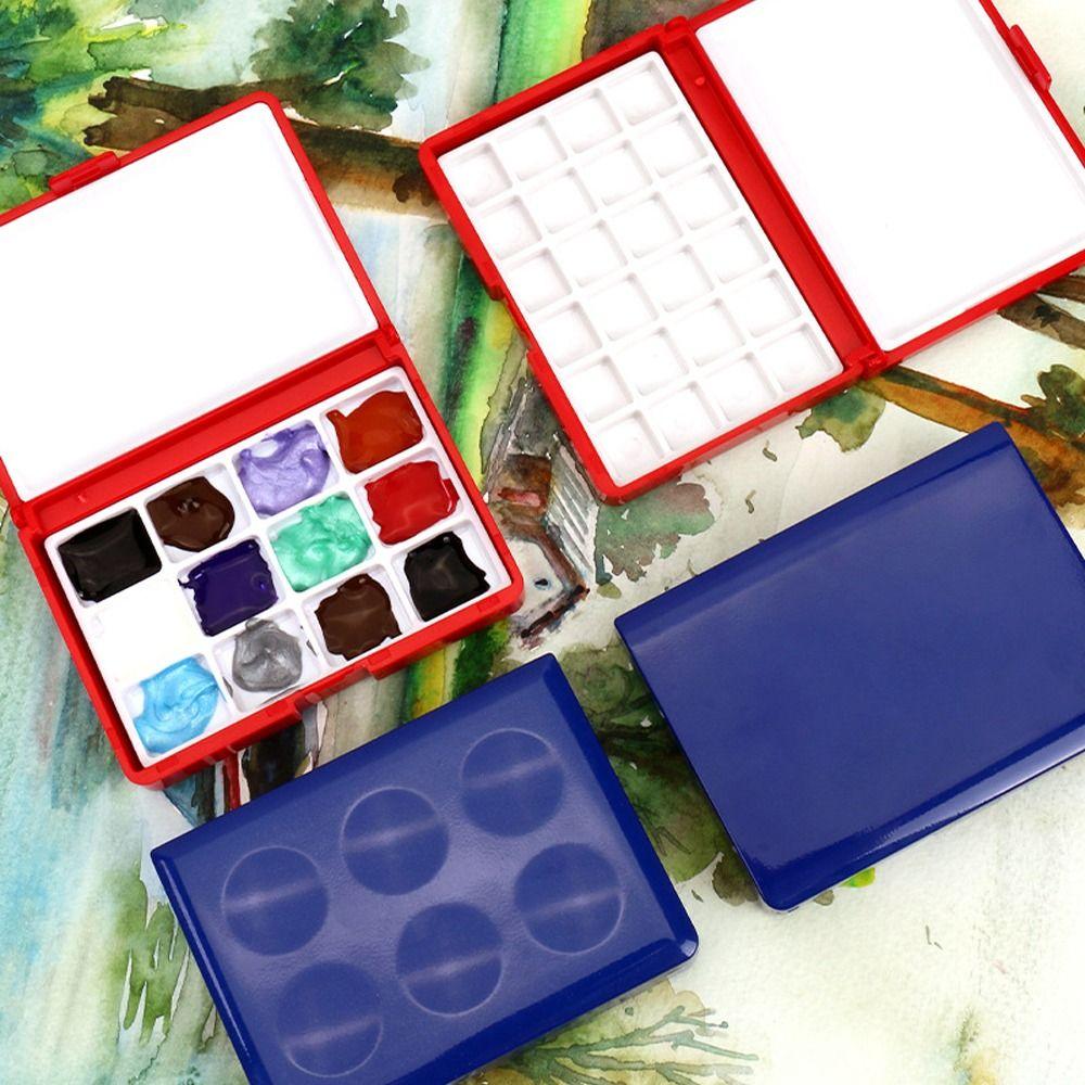 Portable Painting Pigment Box 12/24 Grid Artist Travel Sketching Palette Professional Painting Flat-B-24 Grid
Portable Painting Pigment Box 12/24 Grid Artist Travel Sketching Palette Professional Painting Flat-B-24 Grid