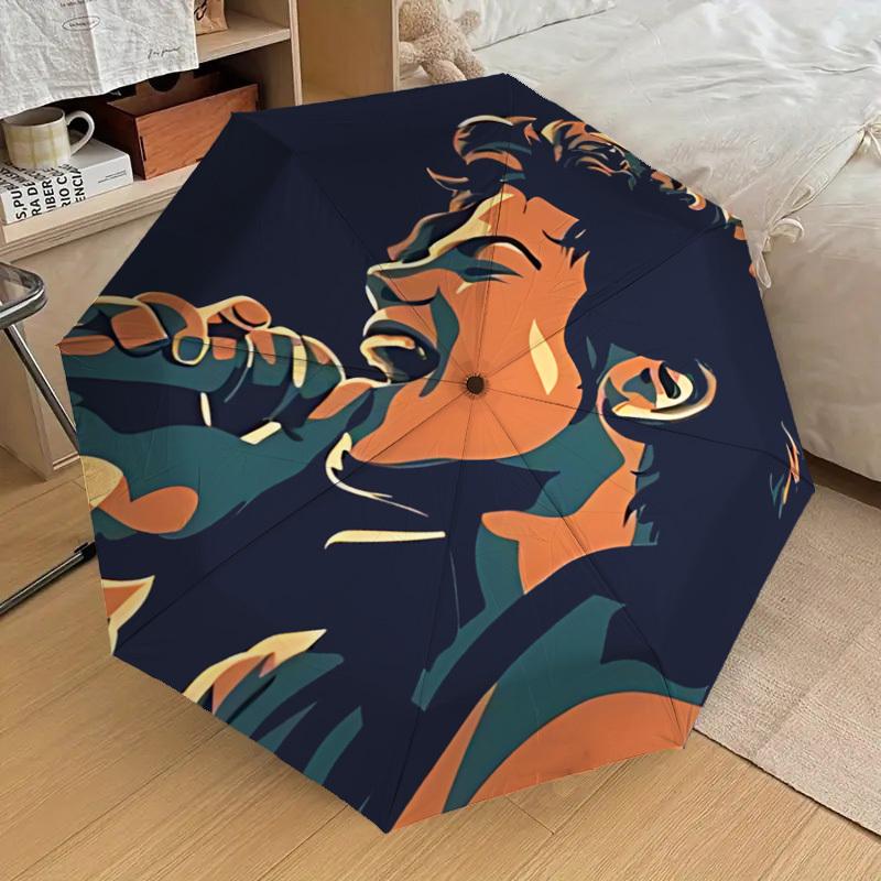 1pc Michael Joseph Jackson Automatic Folding Umbrella, Portable Collapsible Design, Casual Outdoor Accessory L1127023
1pc Michael Joseph Jackson Automatic Folding Umbrella, Portable Collapsible Design, Casual Outdoor Accessory L1127023