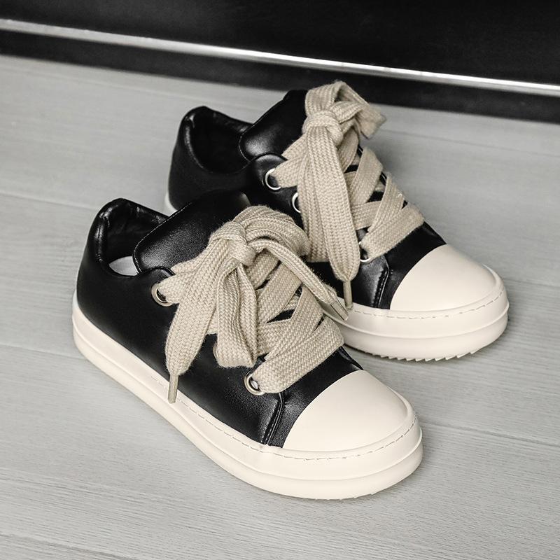 Spring and summer Pingti chubby bread shoes niche high street men s shoes thick sole wide shoelace board shoes low top casual fashion trendy shoes 39
Spring and summer Pingti chubby bread shoes niche high street men s shoes thick sole wide shoelace board shoes low top casual fashion trendy shoes 39