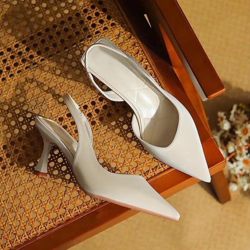 Модные женские летние туфли 2025 Новая мода Острый носок Шпилька Средний каблук Высокие каблуки Женские туфли с открытой пяткой Босоножки с открытым носком Зеленые женские туфли 35
Модные женские летние туфли 2025 Новая мода Острый носок Шпилька Средний каблук Высокие каблуки Женские туфли с открытой пяткой Босоножки с открытым носком Зеленые женские туфли 35