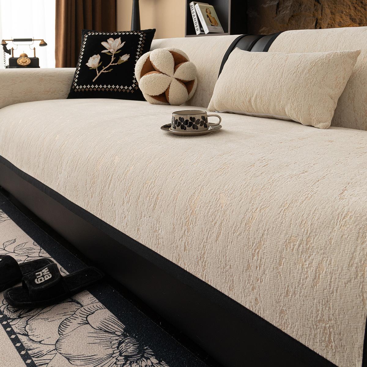 Подушка для дивана, Универсальная для всех сезонов, Нескользящая, Однотонная, Высококачественная подушка для сиденья, Чехол для французского прямого дивана, Ткань для чехла, Полотенце для спинки 90 * 160Cm single pack
Подушка для дивана, Универсальная для всех сезонов, Нескользящая, Однотонная, Высококачественная подушка для сиденья, Чехол для французского прямого дивана, Ткань для чехла, Полотенце для спинки 90 * 160Cm single pack