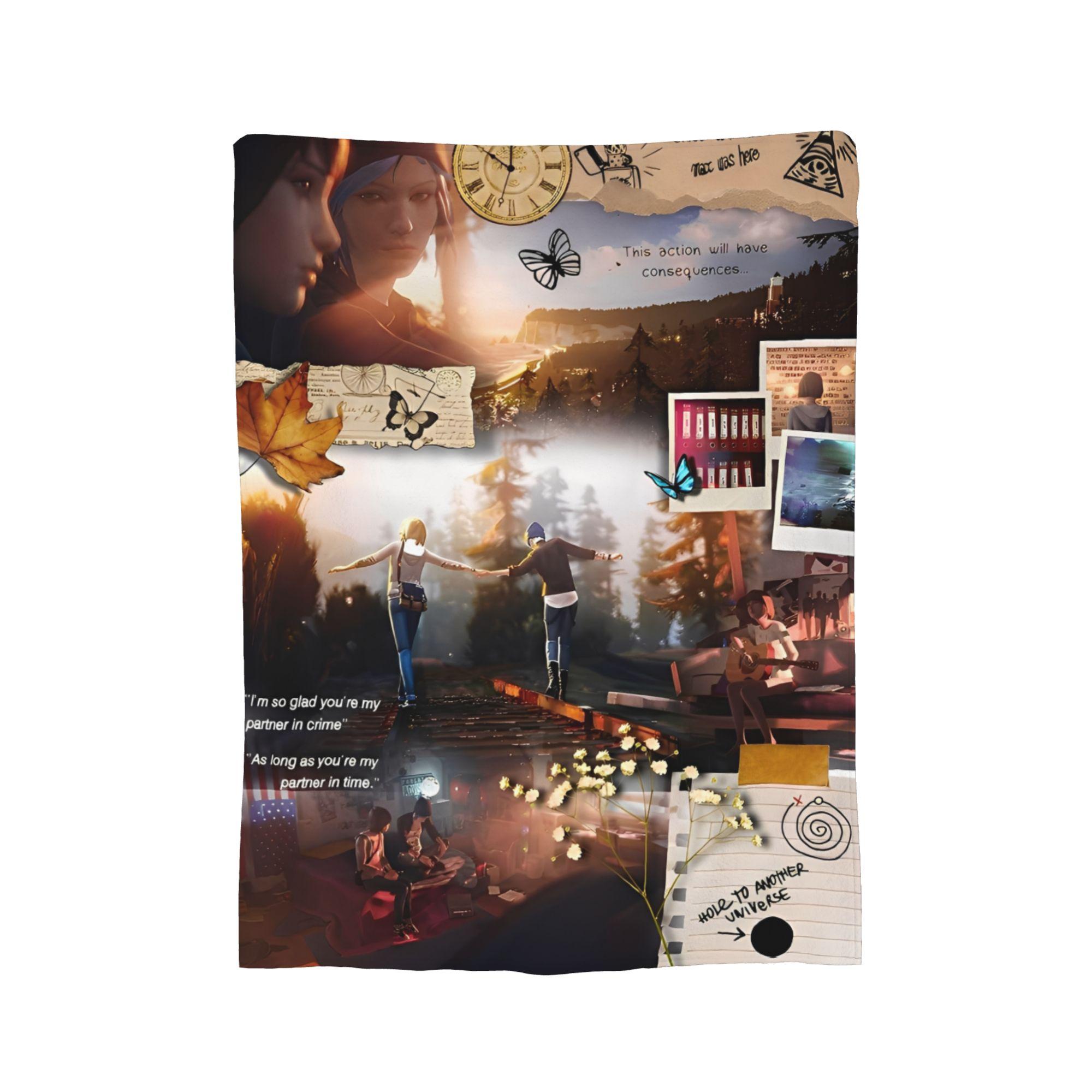 Life is Strange Pictures Fleece Blankets Funny Throw Blankets for Home 150*125cm Bedspreads 75x90cm
Life is Strange Pictures Fleece Blankets Funny Throw Blankets for Home 150*125cm Bedspreads 75x90cm